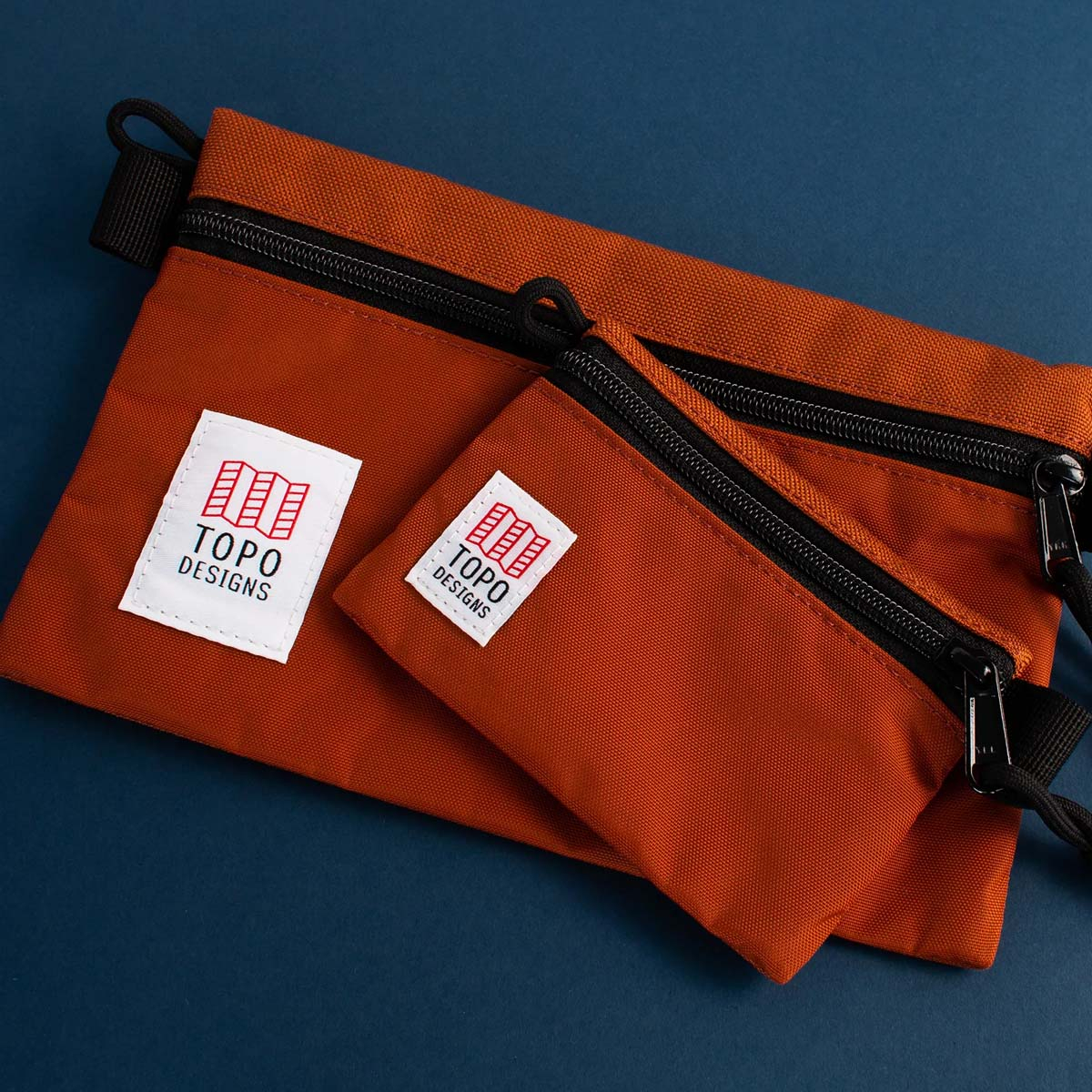 Topo Designs Accessory Bags Clay 3 Sizes, all Ihre Reiseutensilien ordentlich und übersichtlich verstaut