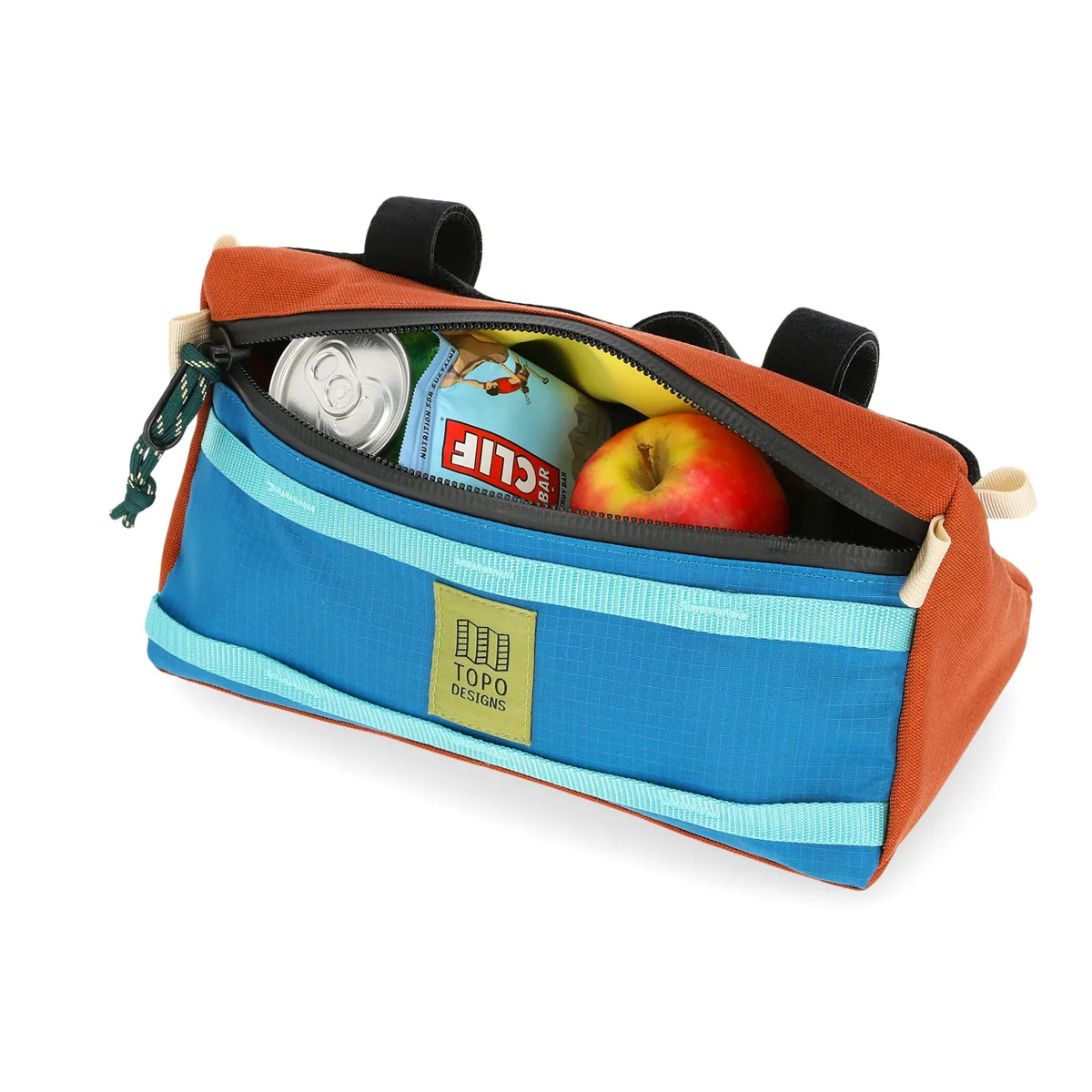 Topo Designs Bike Bag, bietet Platz für alles, von Werkzeug und Schläuchen bis hin zu einer zusätzlichen Schicht oder wichtigen Snacks