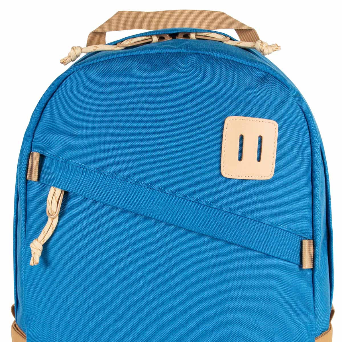 Topo Designs Daypack Classic Blue/Khaki, starker Rucksack in 1000D Nylon mit 15 Zoll Laptopfach und 21.6 Liter Stauraum