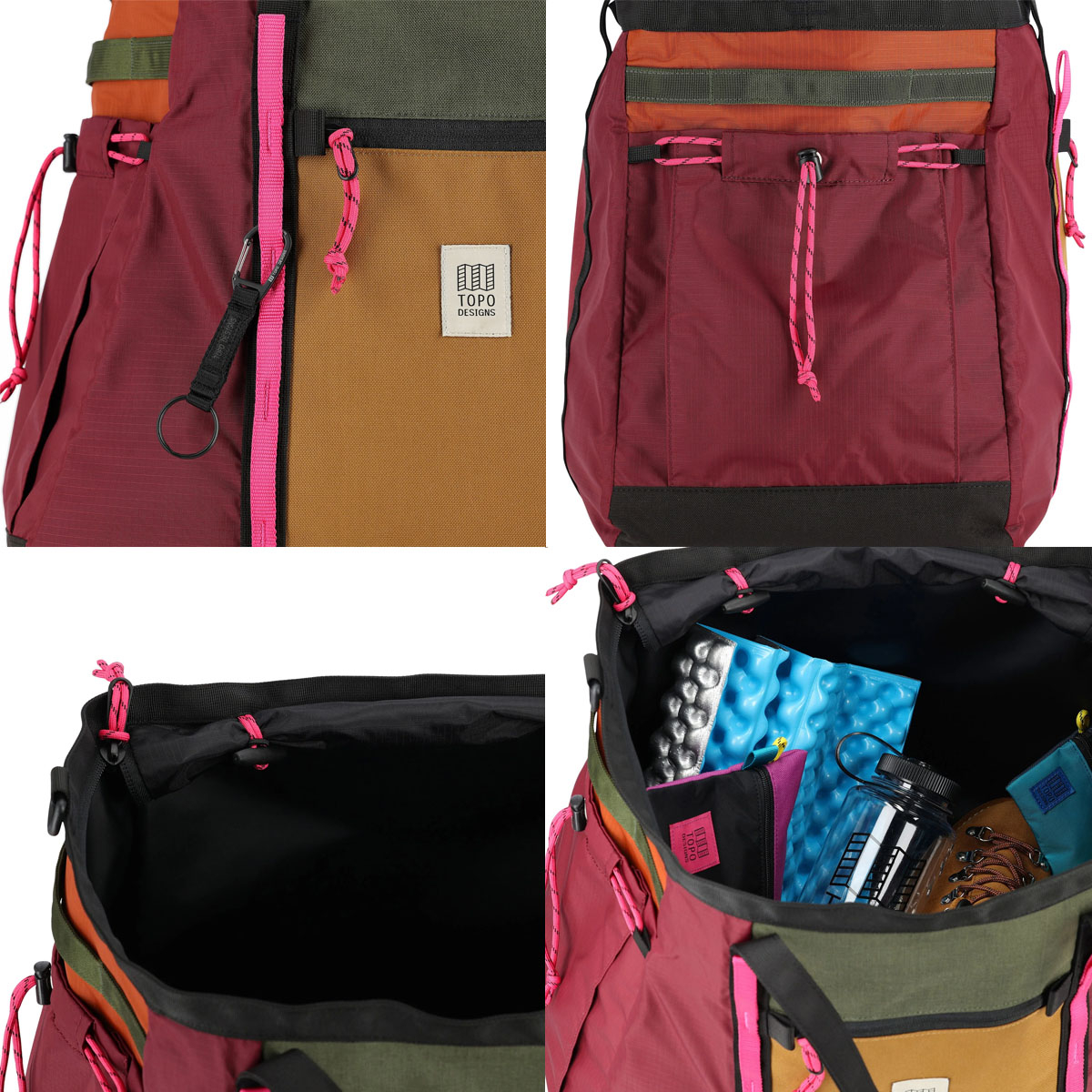 Topo Designs Mountain Gear Bag, Besonderheiten