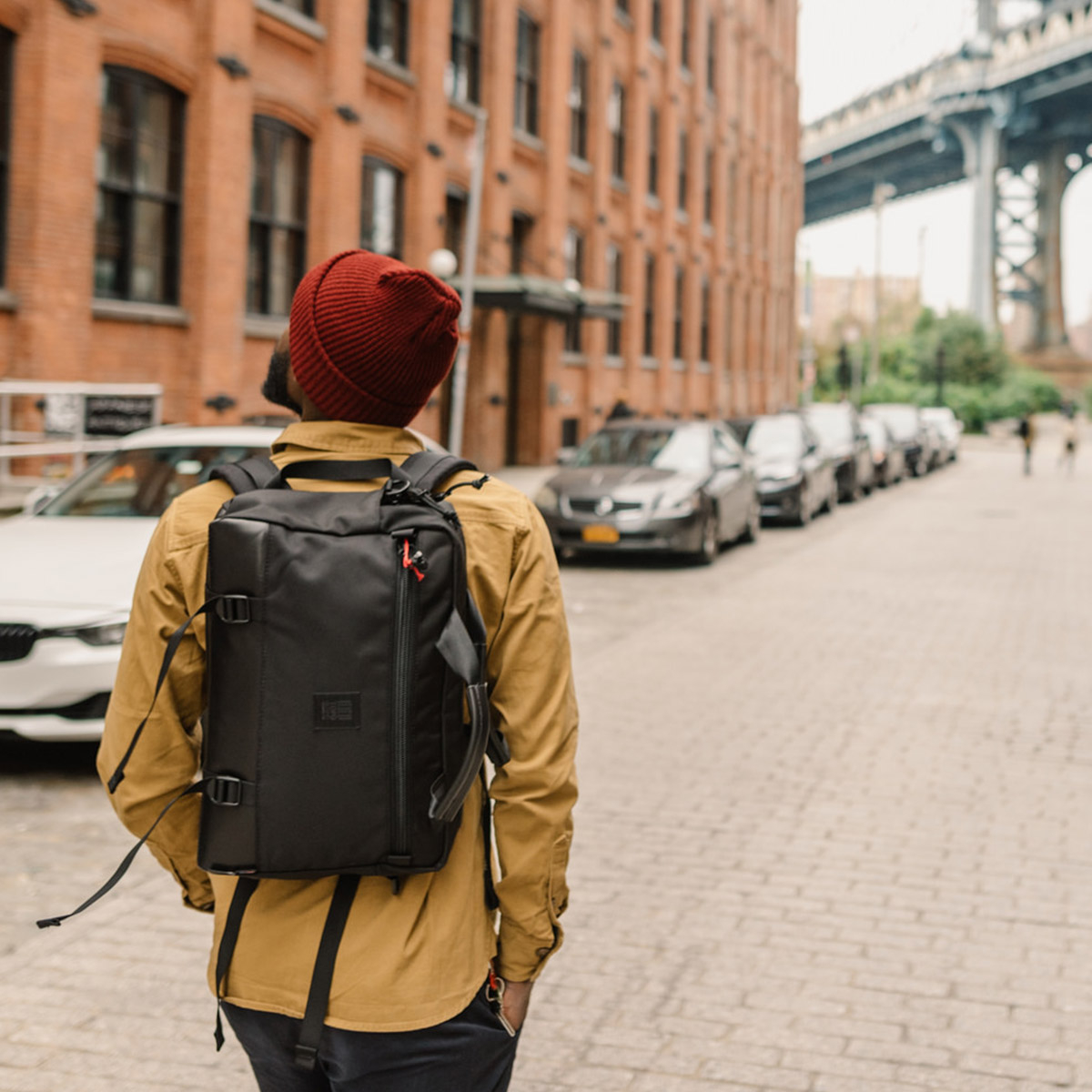 Topo Designs Commuter Briefcase Ballistic/Black Leather, The ultimate briefcase for everyday use