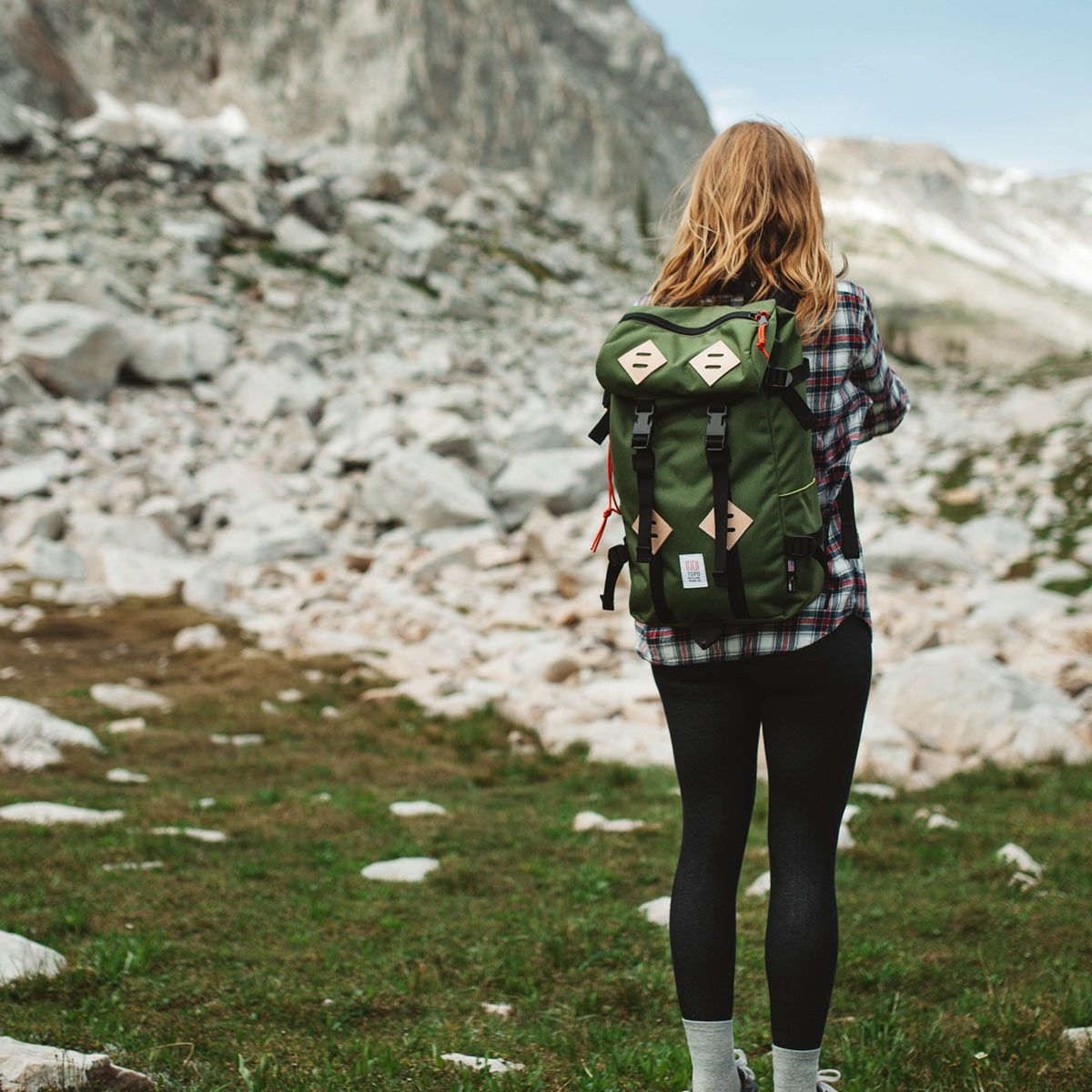 Topo Designs Klettersack Olive Lifestyle, perfect backpack for men and women