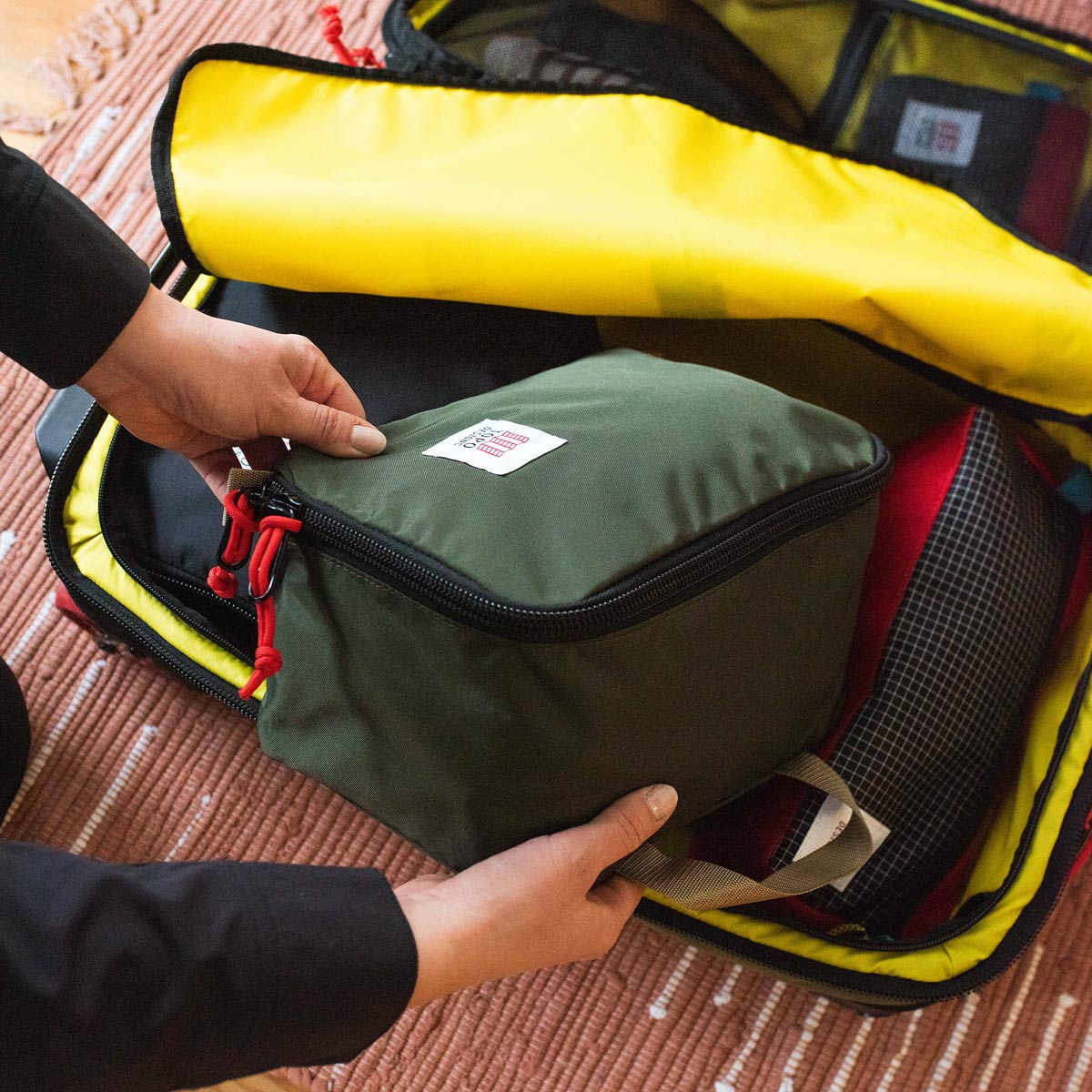 Topo Designs Pack Bag 10L Cube, die Optimierung Ihres Gepäcks war noch nie einfacher