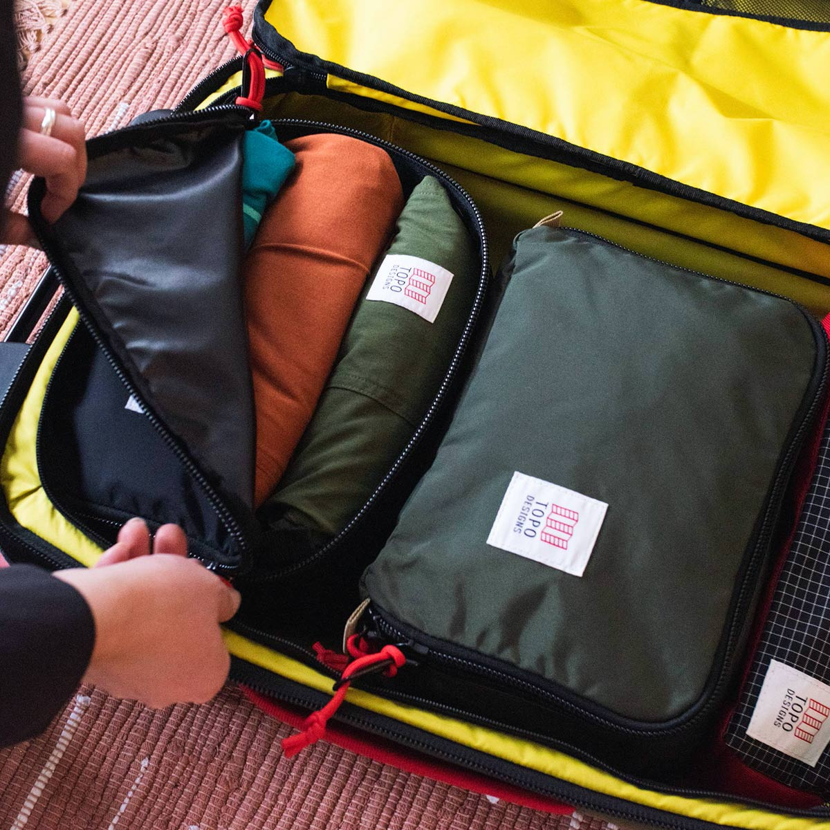 Topo Designs Pack Bag 10L Cube Black, die Optimierung Ihres Gepäcks war noch nie einfacher