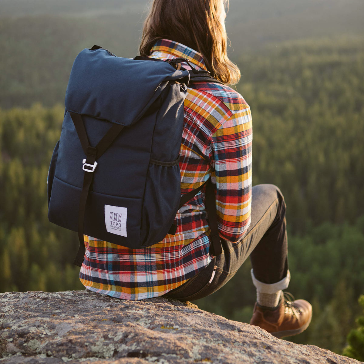 Topo Designs Y-Pack Navy klassischen Stil und moderne Funktionalität