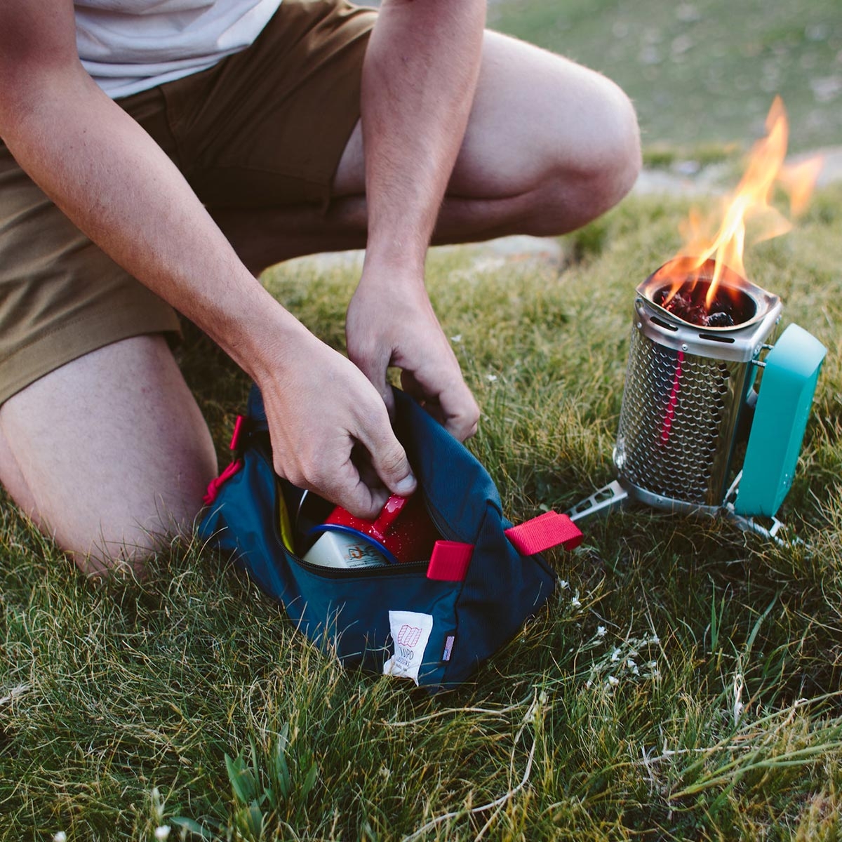 Topo Designs Dopp Kit Navy, Kulturbeutel für minimalistisches Reisen