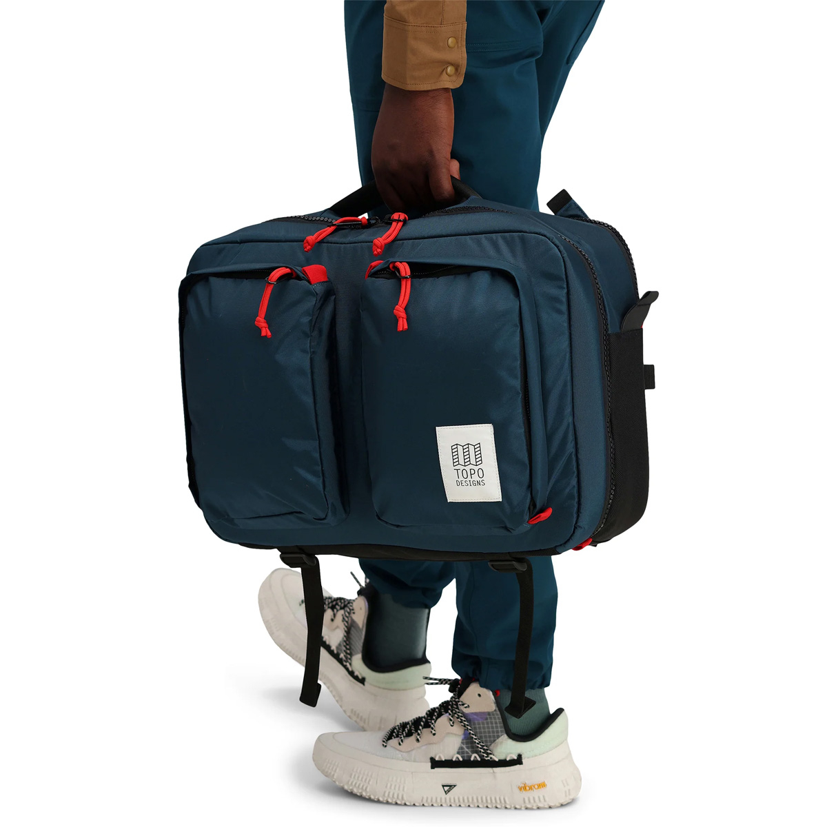 Topo Designs Global Briefcase Navy, Die perfekte Tasche für den täglichen Gebrauch
