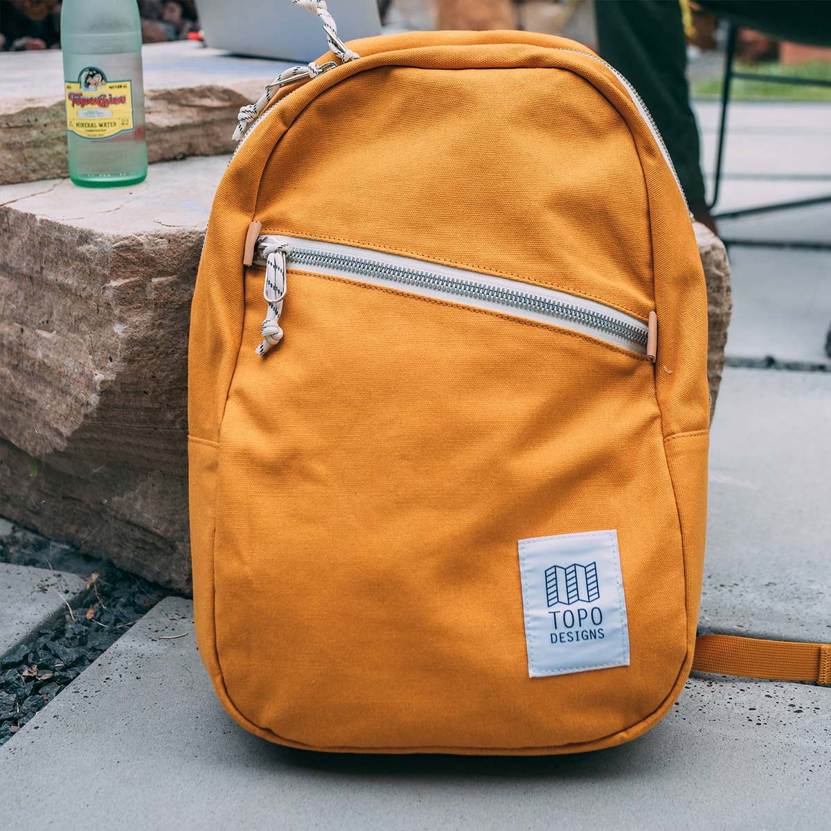 Topo Designs Light Pack Canvas, leichte Allround-Tasche und perfekter Rucksack zum Wandern
