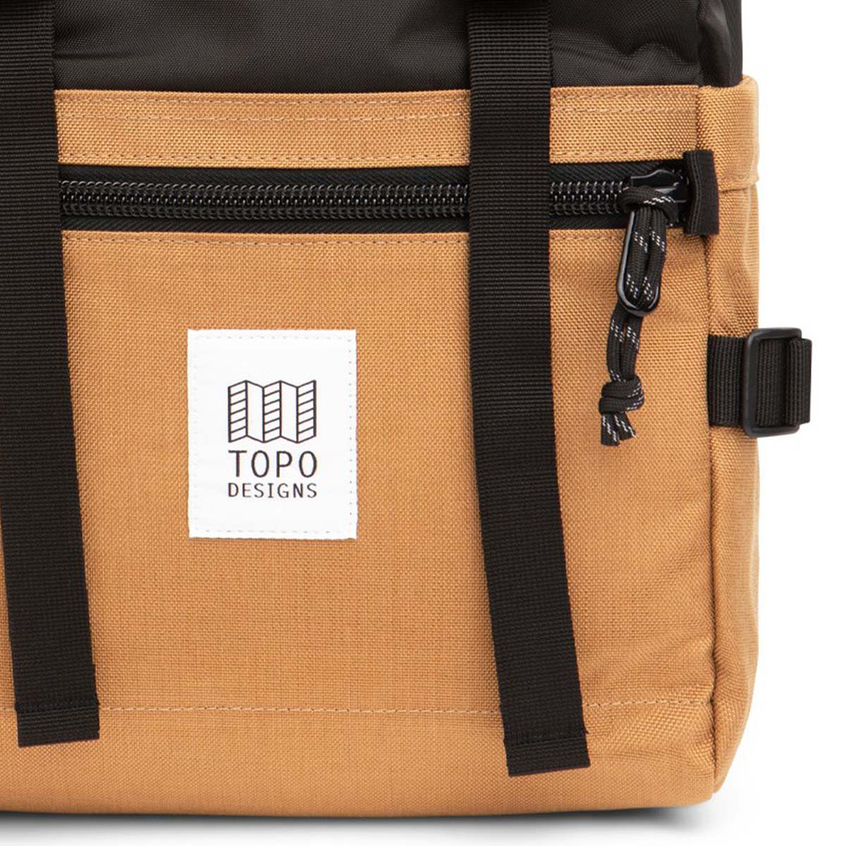 Topo Designs Rover Pack Classic Khaki/Black, der ideale Rucksack für den täglichen Gebrauch
