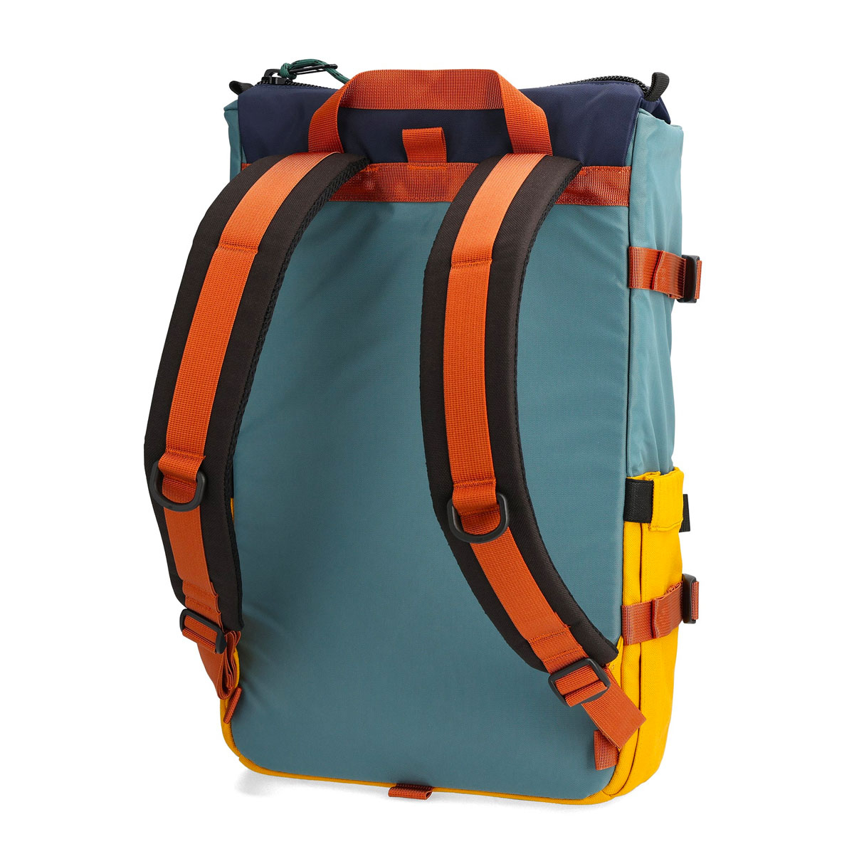 Topo Designs Rover Pack Classic Sea Pine/Mustard, der ideale Rucksack für den täglichen Gebrauch