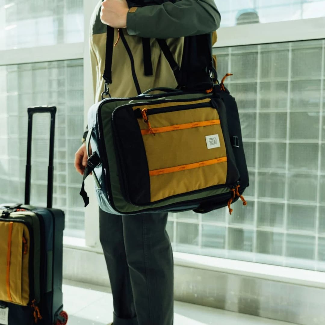 Topo Designs Global Travel Bag 30L Stone Blue/Forest, Reistaschen-Set